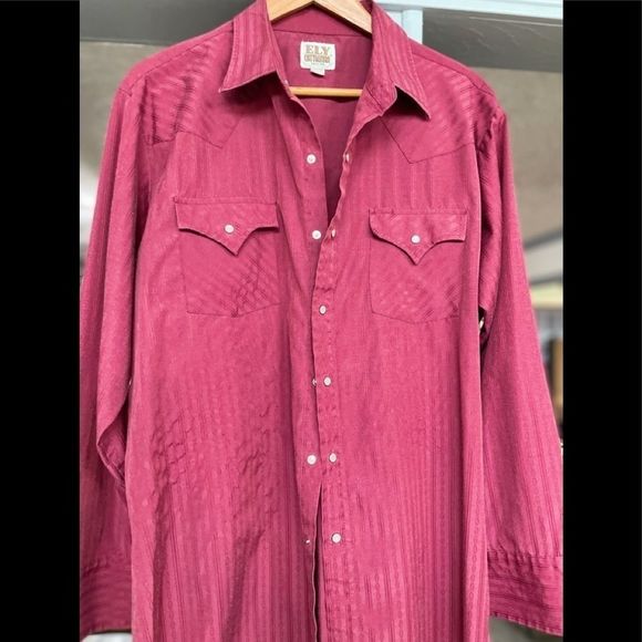 ELY Cattlemen Pearl Snap Shirt - Picture 1 of 7